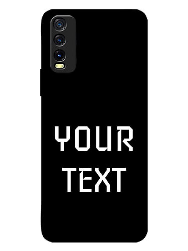 Custom Vivo Y12G Your Name on Glass Phone Case