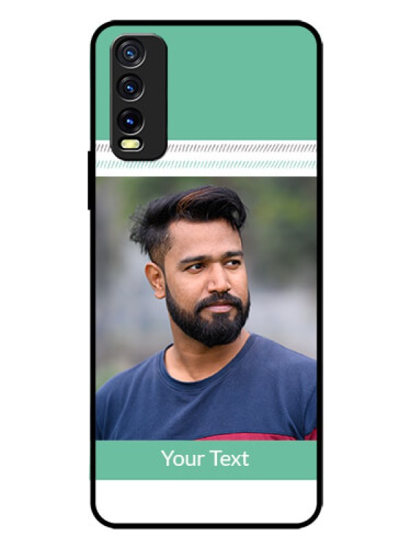 Custom Vivo Y12S Custom Glass Phone Case  - Premium Cases for Girls