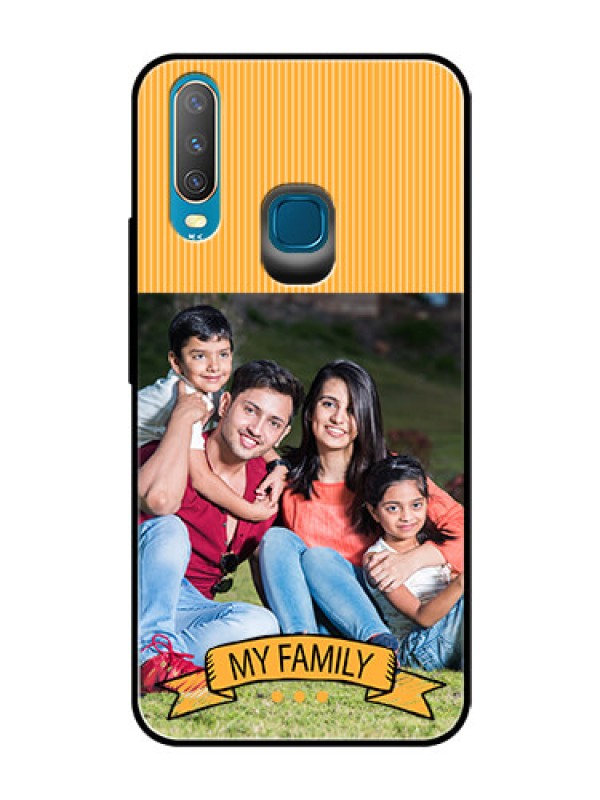 Custom Vivo Y15 Custom Glass Phone Case  - My Family Design