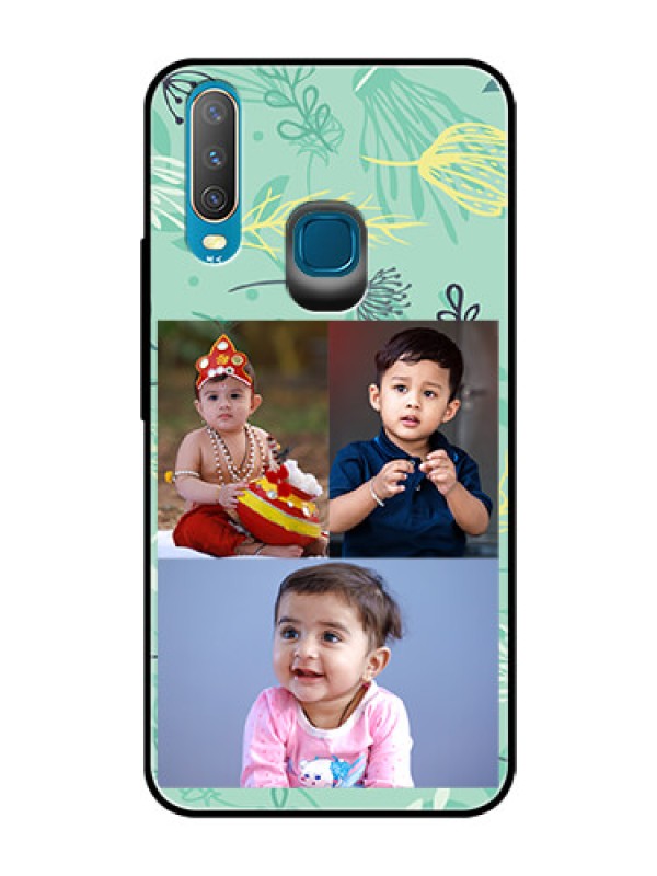 Custom Vivo Y15 Photo Printing on Glass Case  - Forever Family Design 