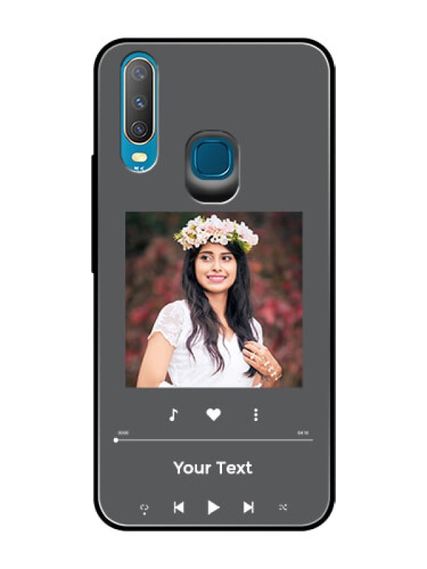 Custom Vivo Y15 Custom Glass Mobile Case - Play The Music Design