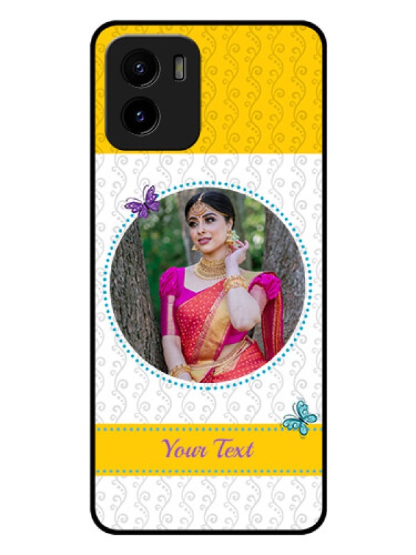 Custom Vivo Y15c Custom Glass Mobile Case - Girls Premium Case Design