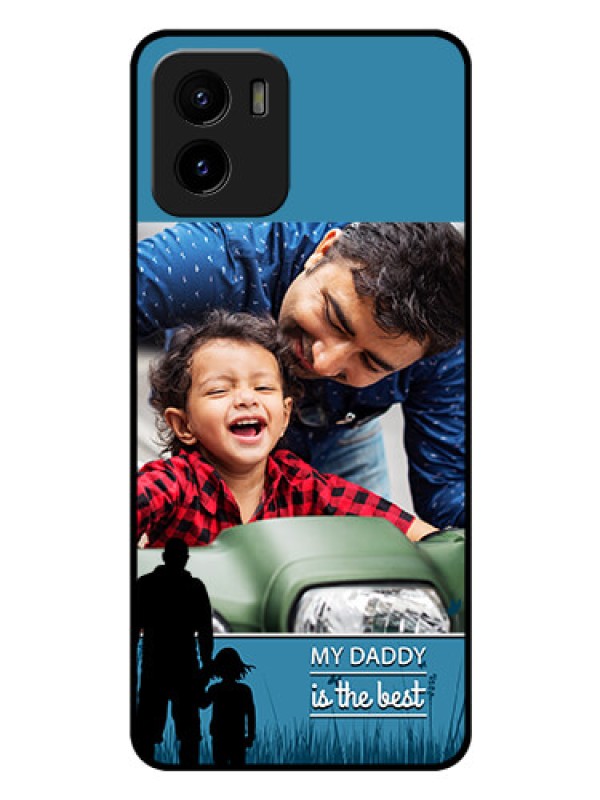 Custom Vivo Y15c Custom Glass Mobile Case - Best dad design