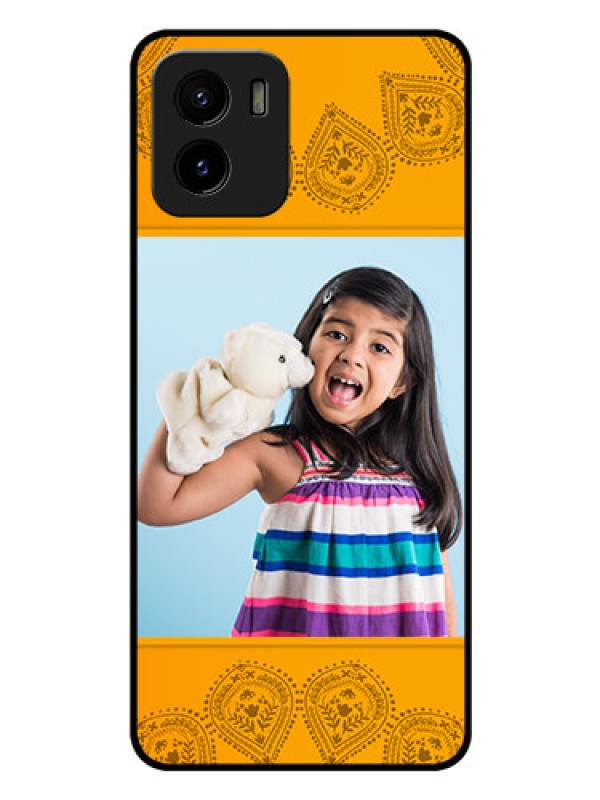 Custom Vivo Y15c Personalized Glass Phone Case - Photo Wedding Design