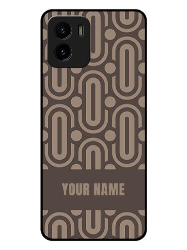 Custom Vivo Y15c Custom Glass Phone Case - Captivating Zero Pattern Design