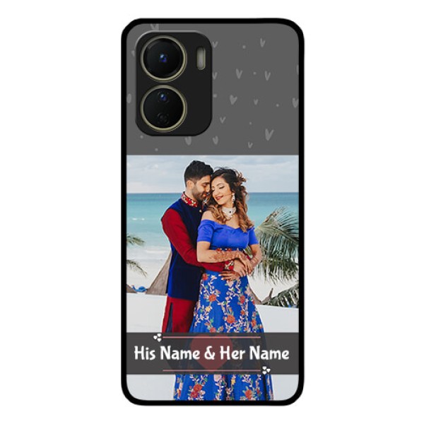 Vivo Y16 Custom Glass Mobile Case - Buy Love Design with Photo Online Vivo Y16 Custom Glass Mobile Case - Buy Love Design with Photo Online