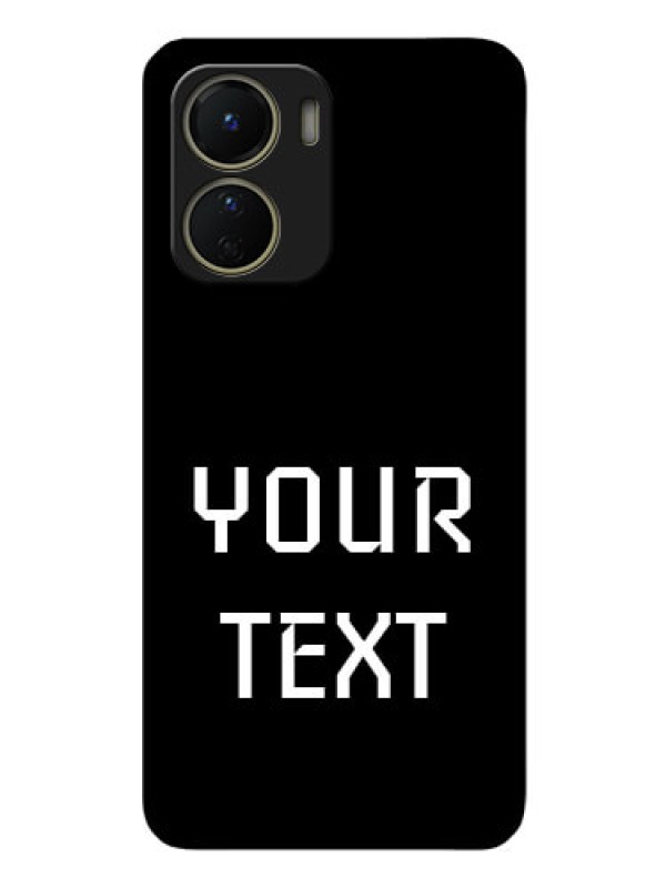 Custom Vivo Y16 Your Name on Glass Phone Case