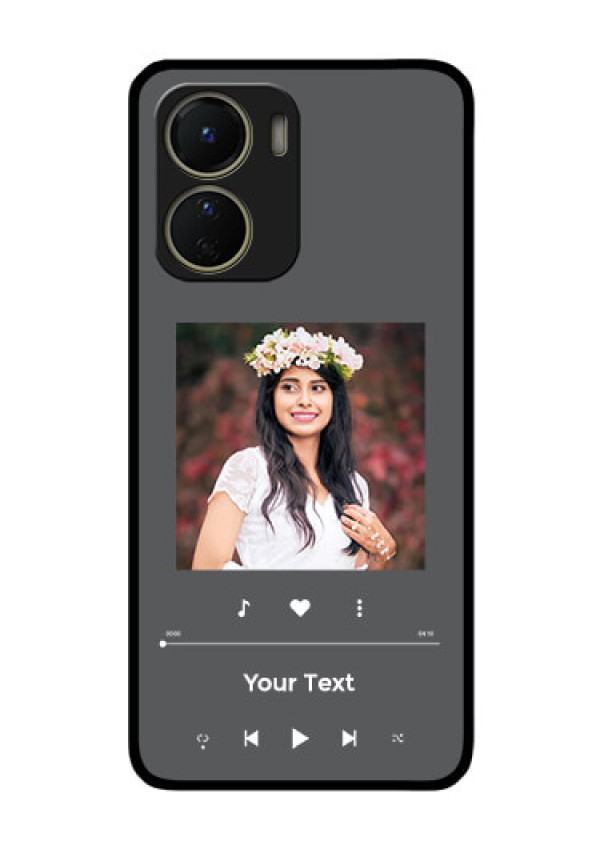 Vivo Y16 Custom Glass Mobile Case - Play The Music Design
