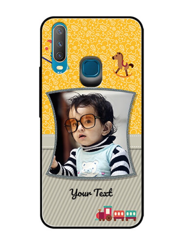 Custom Vivo Y17 Personalized Glass Phone Case  - Baby Picture Upload Design