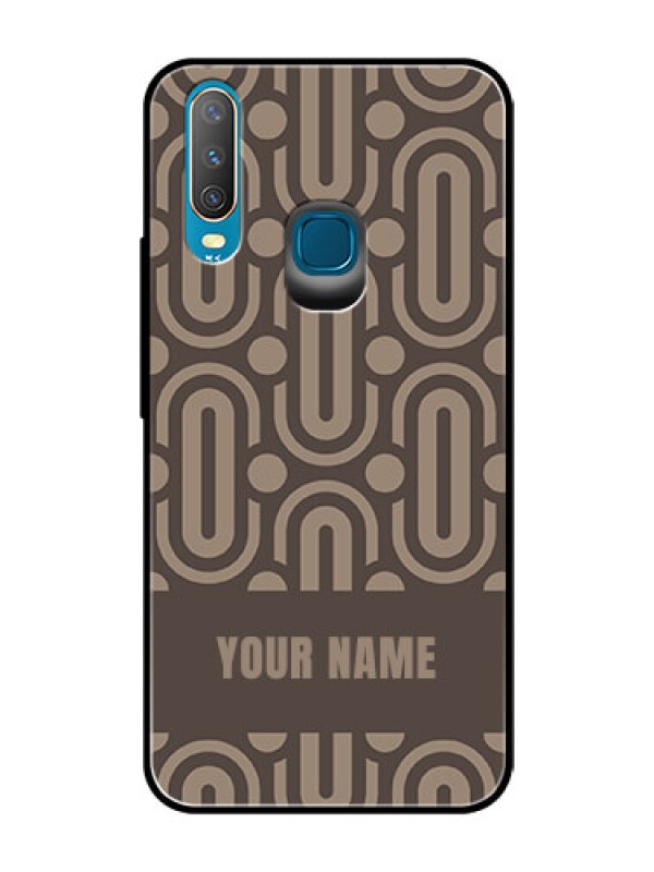 Custom Vivo Y17 Custom Glass Phone Case - Captivating Zero Pattern Design