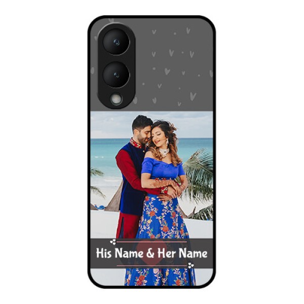Vivo Y17s Custom Glass Phone Case - Buy Love Design With Photo Online Vivo Y17s Custom Glass Phone Case - Buy Love Design With Photo Online