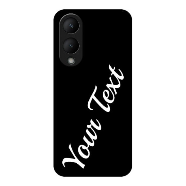 Vivo Y17s Custom Glass Phone Case - With Your Name Design