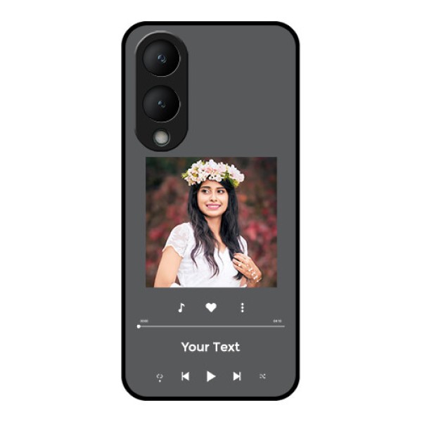 Vivo Y17s Custom Glass Phone Case - Play The Music Design
