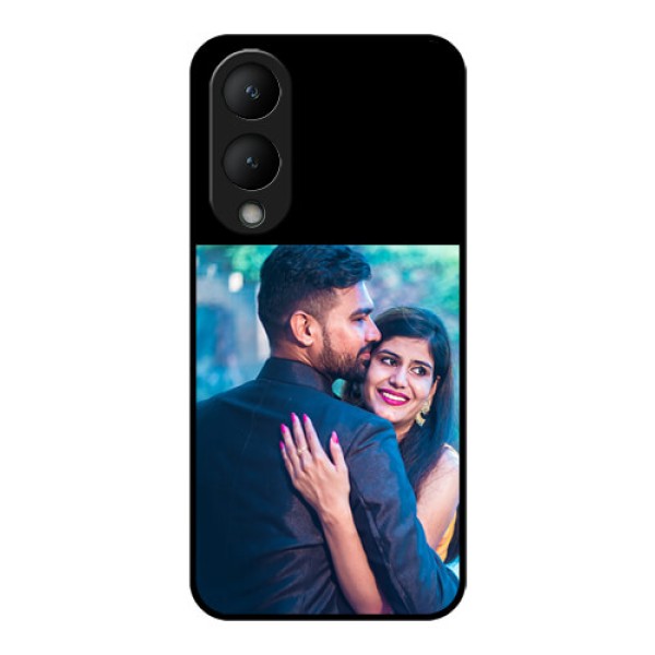 Vivo Y17S Custom Glass Phone Case - Upload Full Picture With Custom Color Design Vivo Y17S Custom Glass Phone Case - Upload Full Picture With Custom Color Design