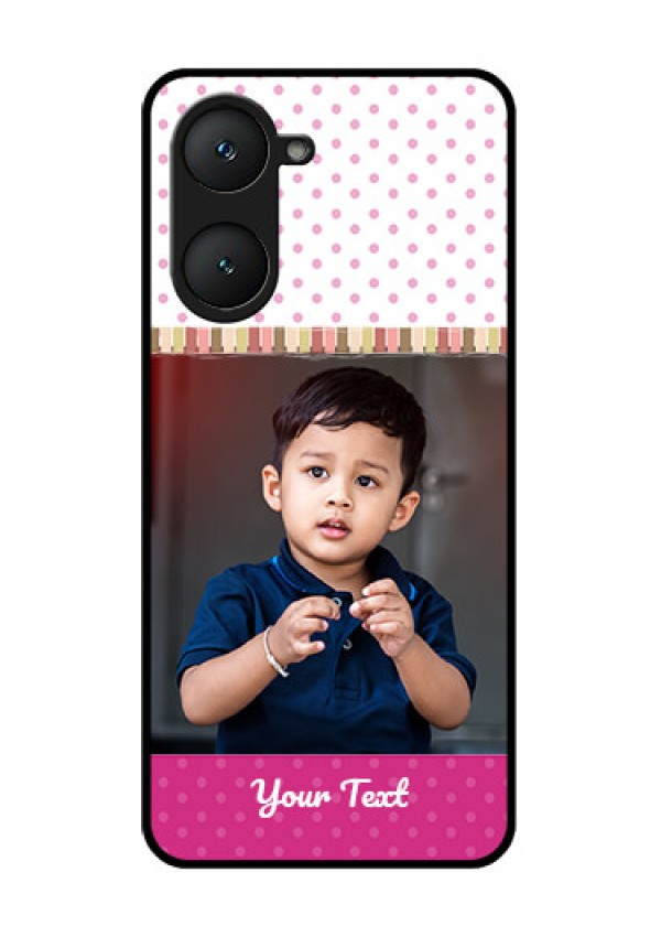 Vivo Y18 Custom Glass Phone CaseCute Girls Cover Design