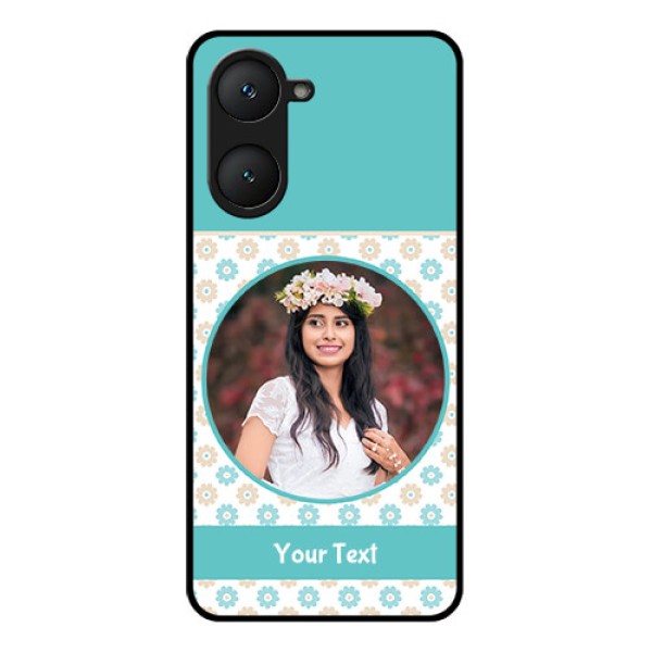 Vivo Y18 Custom Glass Phone CaseBeautiful Flowers Design