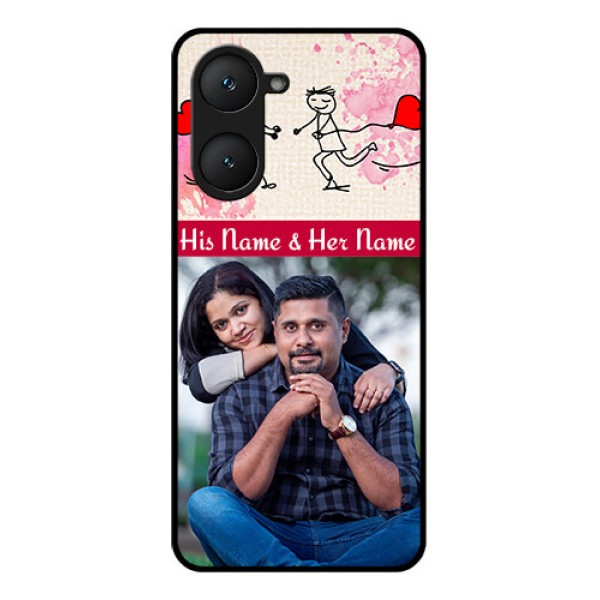 Vivo Y18 Custom Glass Phone CaseYou And Me Case Design