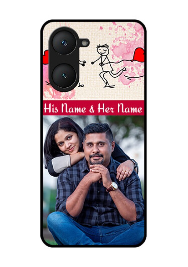 Vivo Y18 Custom Glass Phone CaseYou And Me Case Design