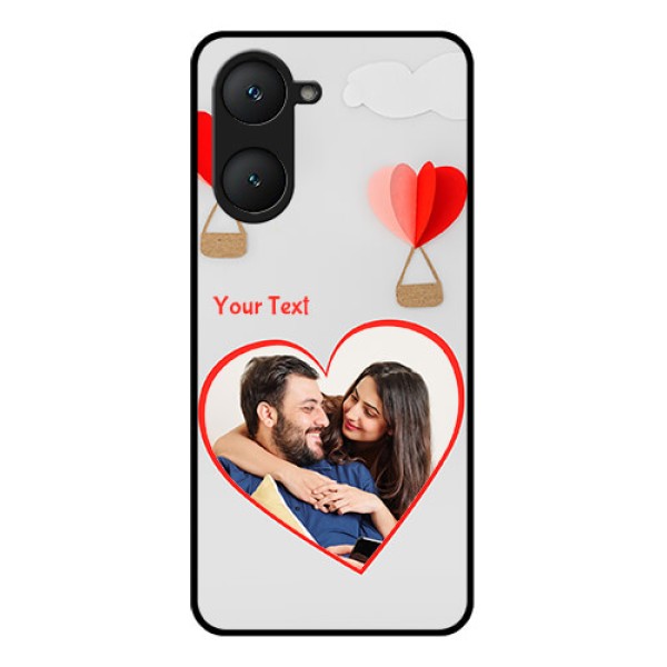 Vivo Y18 Custom Glass Phone CaseParachute Love Design