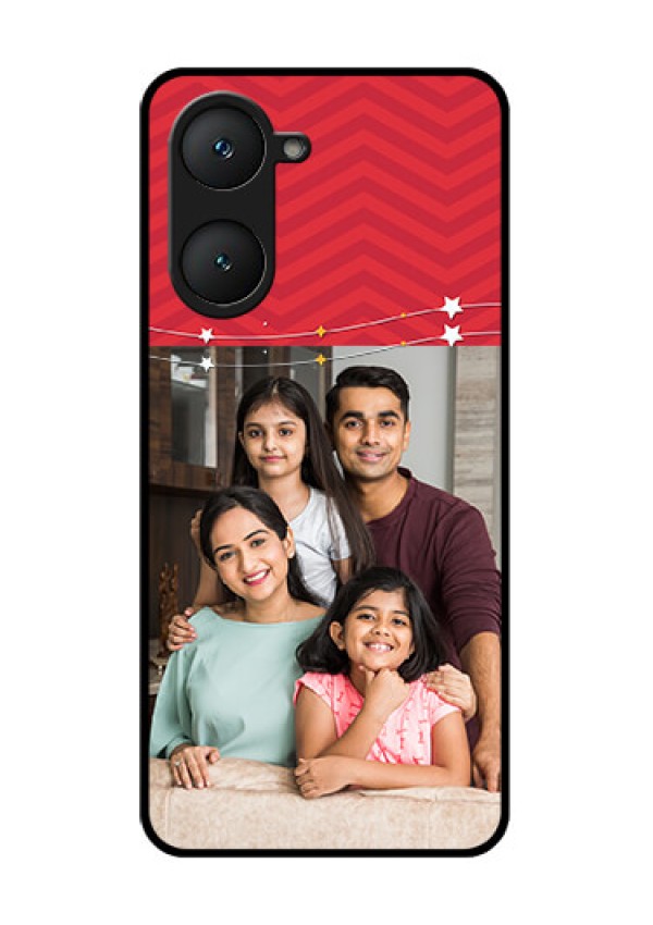 Vivo Y18 Custom Glass Phone CaseHappy Family Design