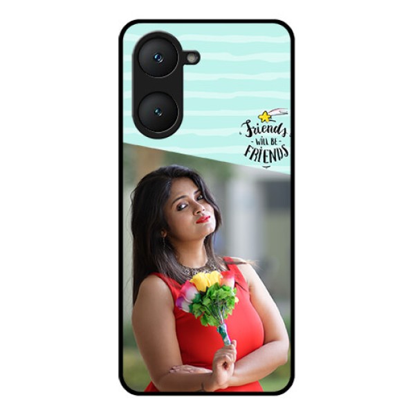 Vivo Y18 Custom Glass Phone CaseFriends Picture Icon Design