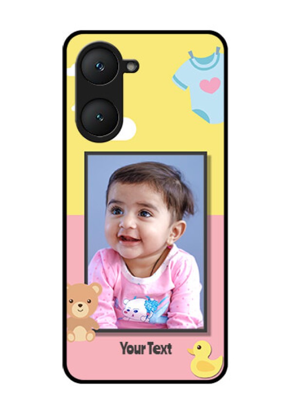 Vivo Y18 Custom Glass Phone CaseKids 2 Color Design