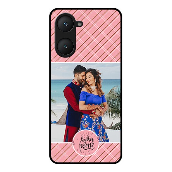Vivo Y18 Custom Glass Phone CaseTogether Forever Design