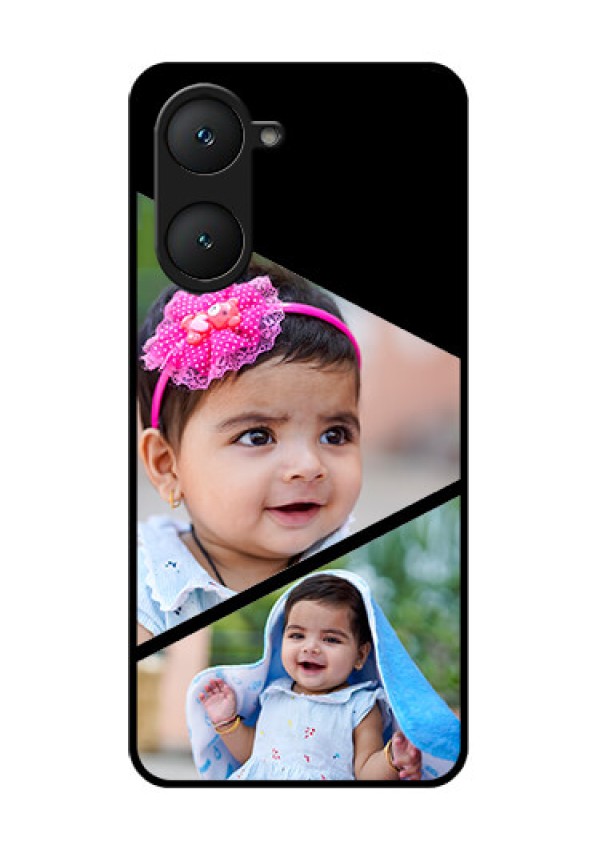 Vivo Y18 Custom Glass Phone CaseSemi Cut Design
