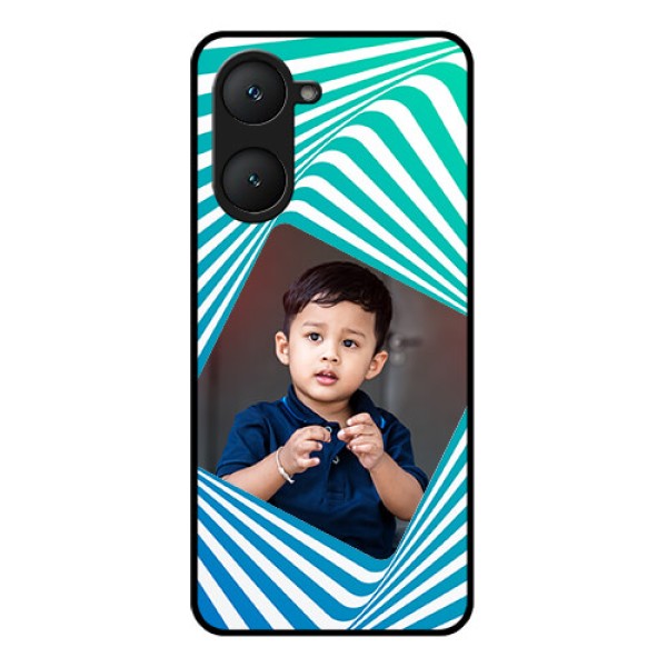 Vivo Y18 Custom Glass Phone CaseAbstract Spiral Design Vivo Y18 Custom Glass Phone CaseAbstract Spiral Design