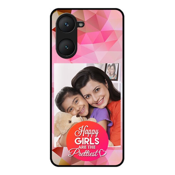 Vivo Y18 Custom Glass Phone CaseAbstract Triangle Design