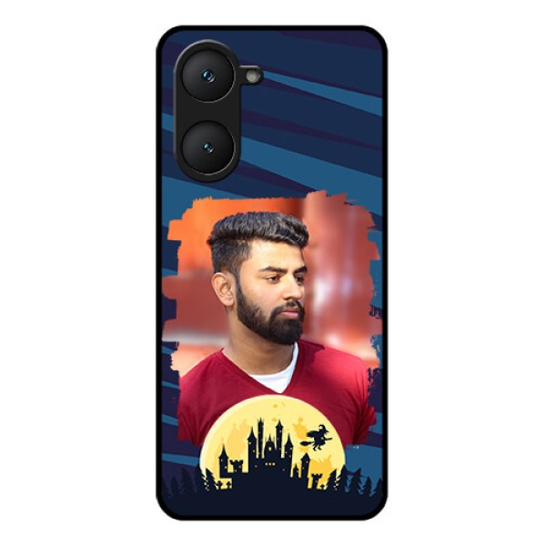 Vivo Y18 Custom Glass Phone CaseHalloween Witch Design