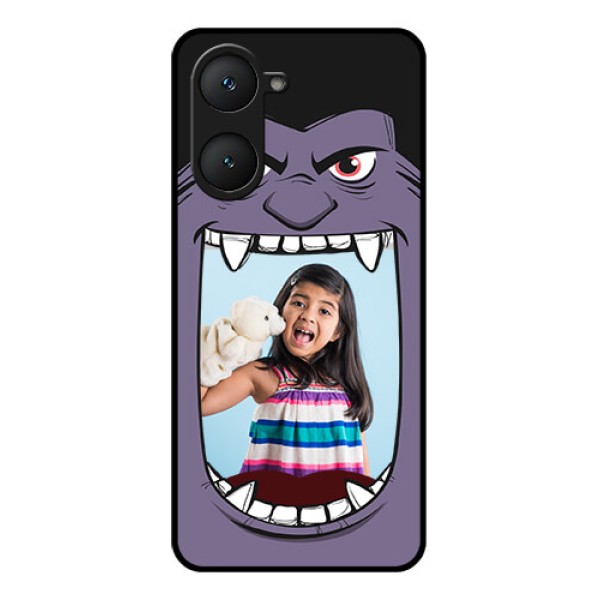 Vivo Y18 Custom Glass Phone CaseAngry Monster Design