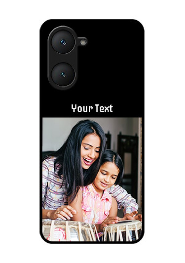 Vivo Y18 Custom Glass Phone CasePhoto With Name Design