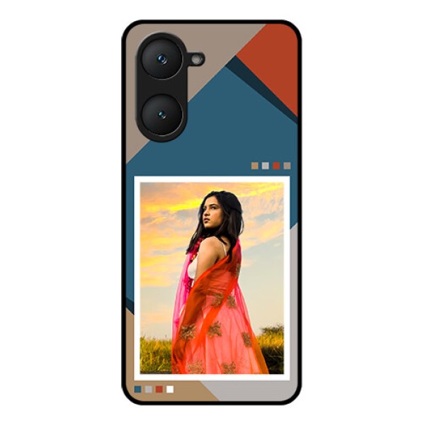 Vivo Y18 Custom Glass Phone CaseRetro Color Pallet Design Vivo Y18 Custom Glass Phone CaseRetro Color Pallet Design