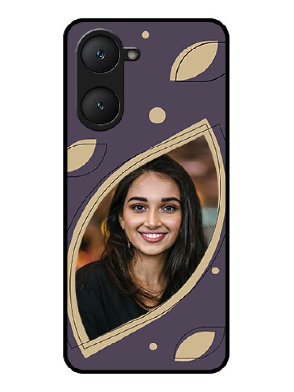 Custom Vivo Y18 Custom Glass Phone CaseFalling Leaf Design