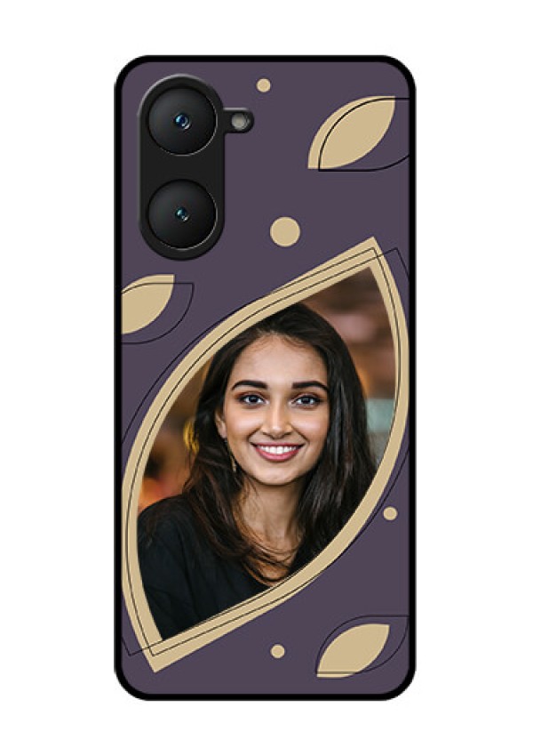 Vivo Y18 Custom Glass Phone CaseFalling Leaf Design