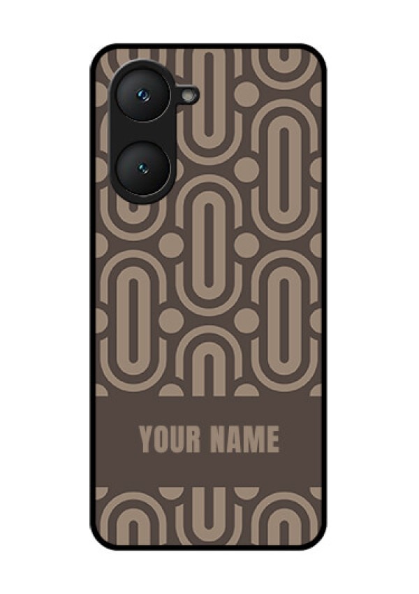 Vivo Y18 Custom Glass Phone CaseCaptivating Zero Pattern Design