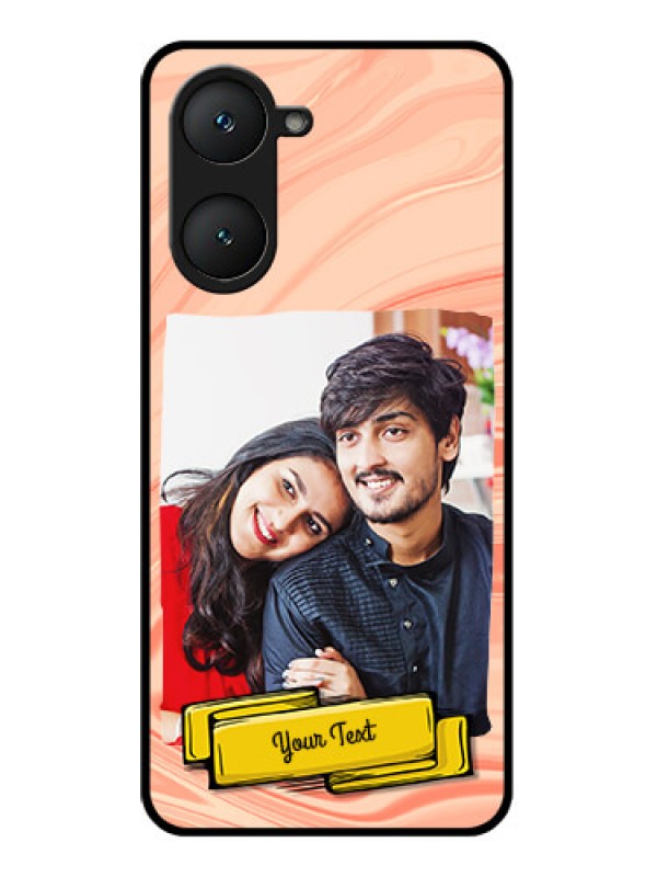 Custom Vivo Y18E Custom Glass Phone CaseMarble Texture Design