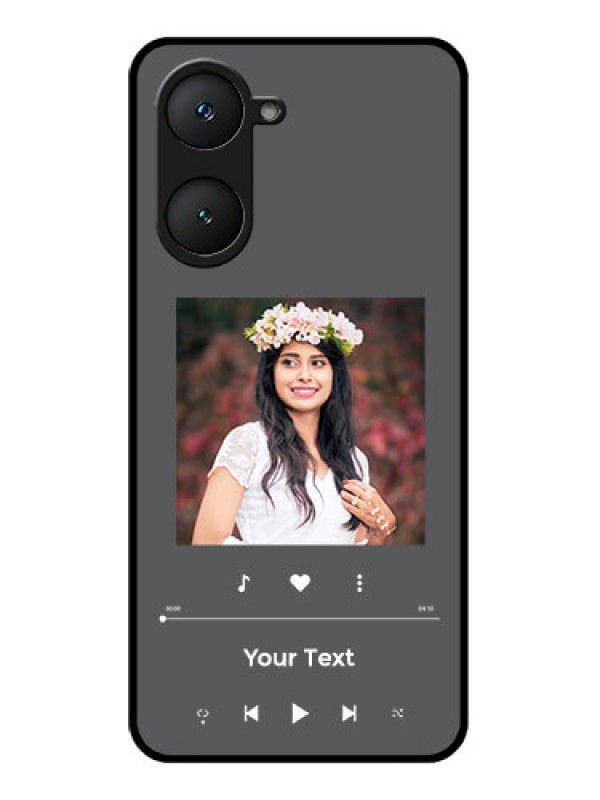 Custom Vivo Y18i Custom Glass Phone Case - Play The Music Design