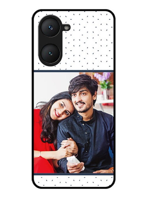 Custom Vivo Y18T Custom Glass Phone Case - Premium Dot Design