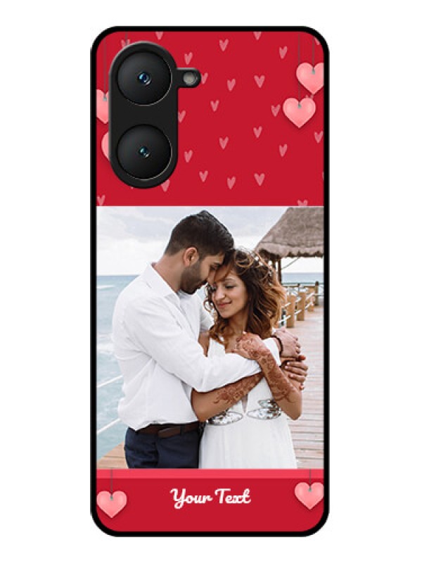 Custom Vivo Y18T Custom Glass Phone Case - Valentines Day Design