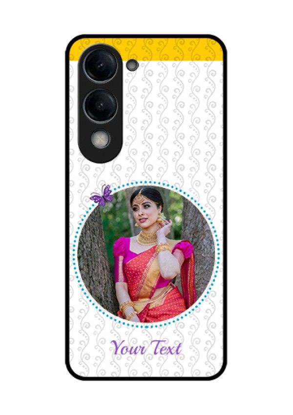 Vivo Y19 5G Custom Glass Phone Case - Girls Premium Case Design