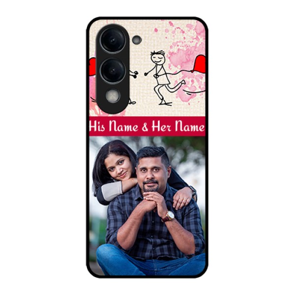 Vivo Y19 5G Custom Glass Phone Case - You And Me Case Design
