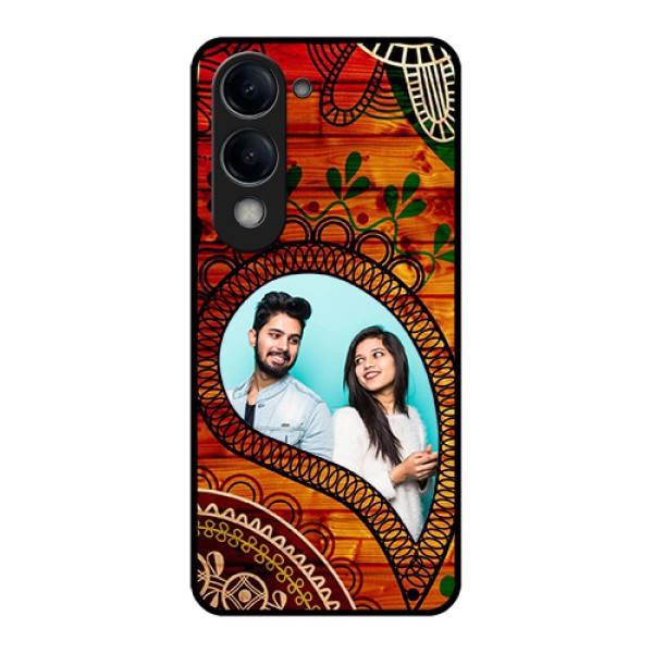 Vivo Y19 5G Custom Glass Phone Case - Abstract Colorful Design