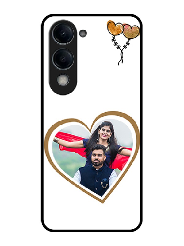 Custom Vivo Y19 5G Custom Glass Phone Case - You & Me Design