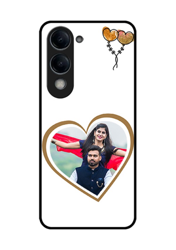 Vivo Y19 5G Custom Glass Phone Case - You & Me Design