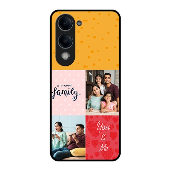 Vivo Y19 5G Custom Glass Phone Case - Images With Quotes Design