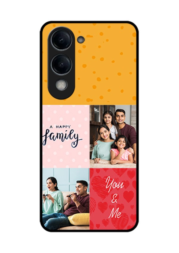 Vivo Y19 5G Custom Glass Phone Case - Images With Quotes Design
