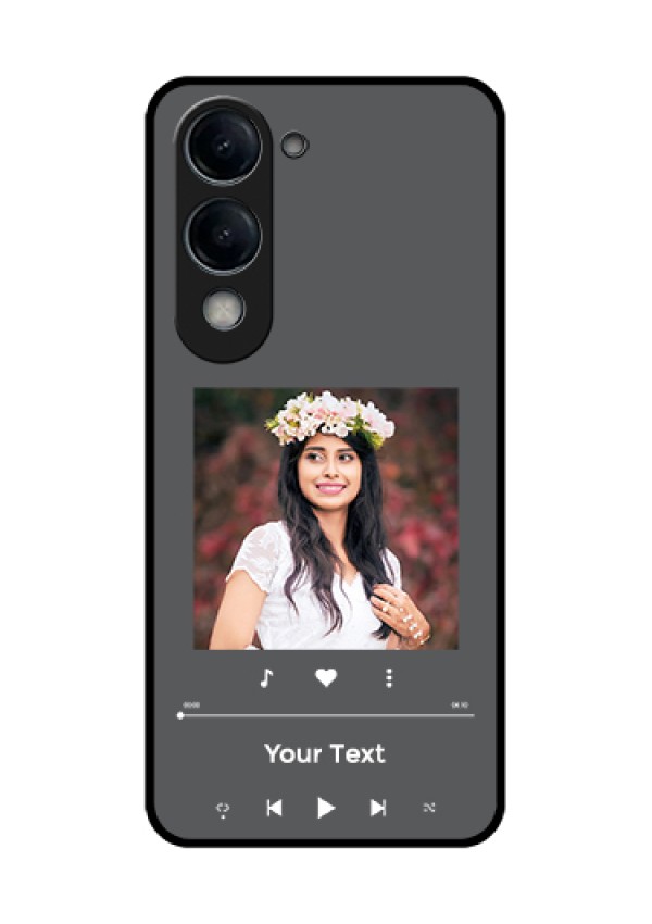 Vivo Y19 5G Custom Glass Phone Case - Play The Music Design