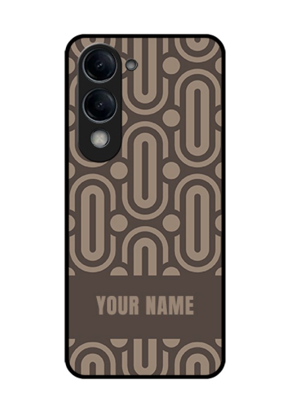 Vivo Y19 5G Custom Glass Phone Case - Captivating Zero Pattern Design
